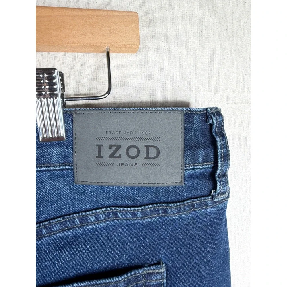 Izod Men's Straight Fit Jeans size 40X32‎ Blue